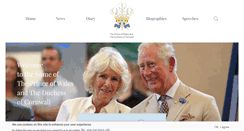 Desktop Screenshot of princeofwales.gov.uk